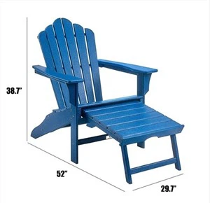 HDPE plast timbur húsgögn